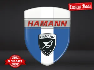Hamann Etiqueta Impermeable Estrella Diseño Personalizable